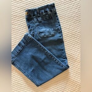 Anthropologie Meave Colette Crop Wide-leg Jeans